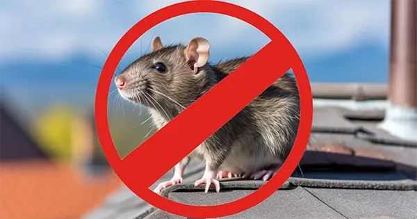 Technicien en train de poser un piège à rats dans une cave pour une opération de dératisation professionnelle.